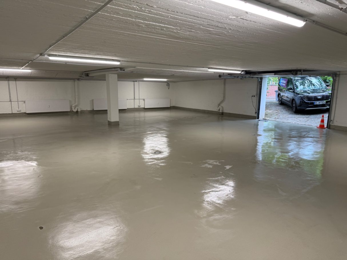 Tiefgaragenreinigung nachher